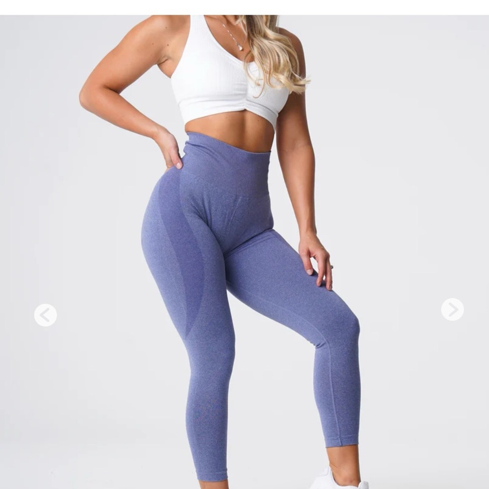 NVGTN Women's Stylish Blue Leggings